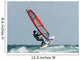 A Windsurfer In The Water Wall Mural
