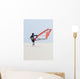A Windsurfer Walks On The Sand Of Punta Paloma Beach With His Board Wall Mural