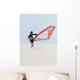 A Windsurfer Walks On The Sand Of Punta Paloma Beach With His Board Wall Mural