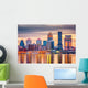 Louisville Kentucky USA Skyline Evening Wall Decal