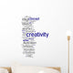 Creativity Wall Decal