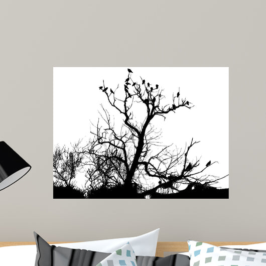 Birds Tree Wall Decal