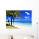 Paradise Beach in Tropical Island Wall Mural