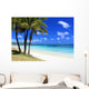 Paradise Beach in Tropical Island Wall Mural
