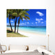 Paradise Beach in Tropical Island Wall Mural