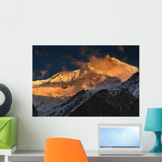 Sunset Himalaya Wall Decal