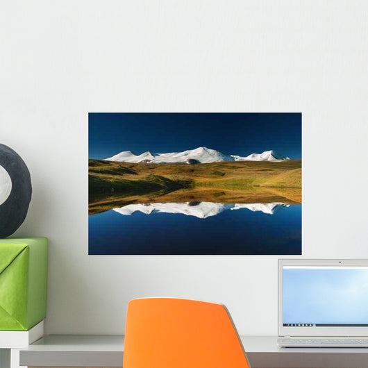 Snowy Mountain Wall Decal Design 1