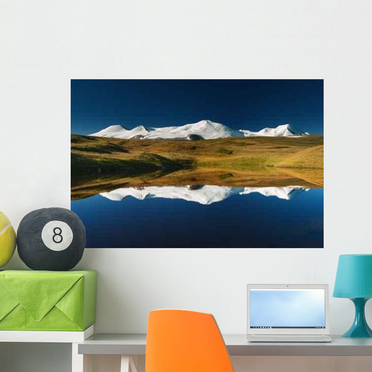 Snowy Mountain Wall Decal Design 1