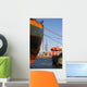 Ships and Cranes Wall Decal