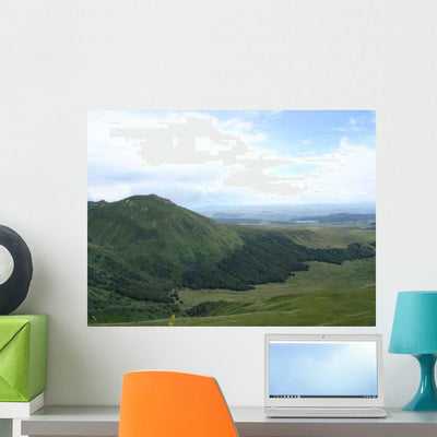 Le Sancy Et La Wall Decal shown on a wall