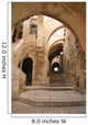 Ancient Alley in Jewish Quarter, Jerusalem Wall Mural