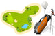 Putting Green Golf Bag