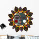 ethnic sun Wall Decal
