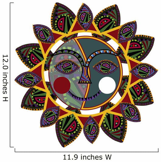ethnic sun Wall Decal