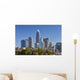 Skyline Charlotte North Carolina Wall Decal