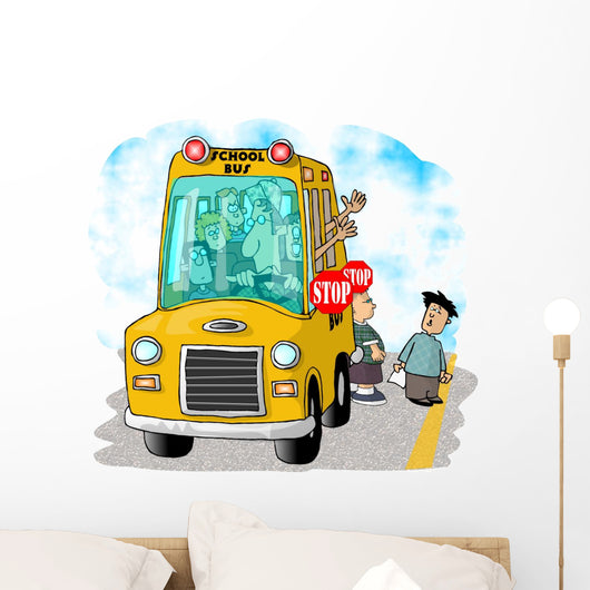School Crossing Wall Decal