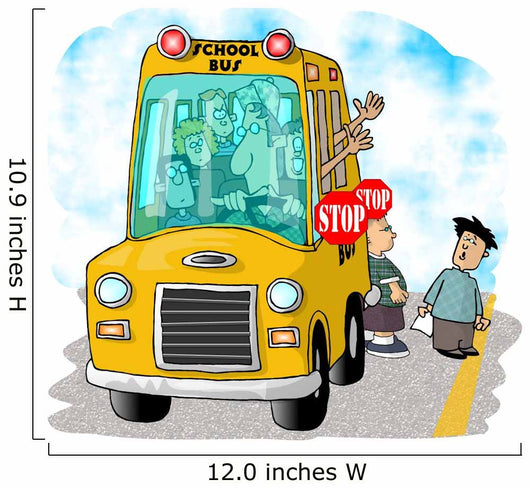 School Crossing Wall Decal