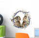 Easter Bunny with Lavender Wall Decal