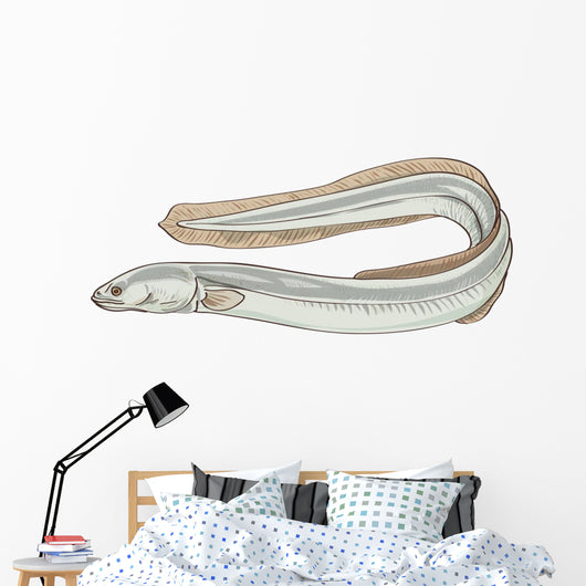 fish eel Wall Decal