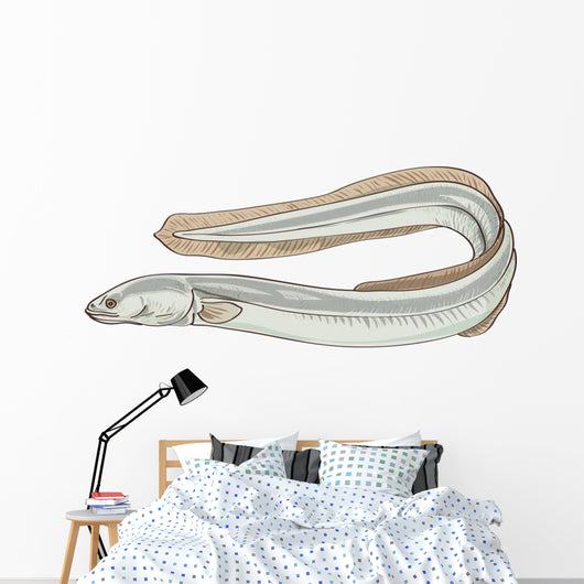fish eel Wall Decal