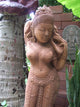 Buddhist lady statue, Thailand. Wall Mural