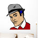 Retro Man Portrait Vintage Wall Mural