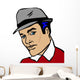 Retro Man Portrait Vintage Wall Mural