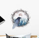 Forest Raven Moon Wall Decal