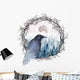 Forest Raven Moon Wall Decal