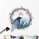 Forest Raven Moon Wall Decal