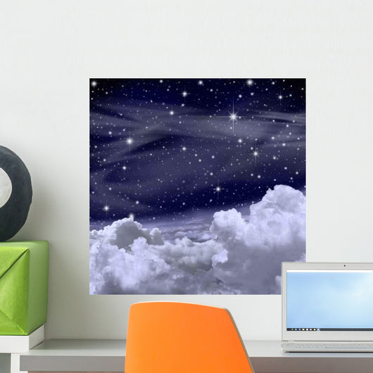 Sky with Stars and Wall Decal