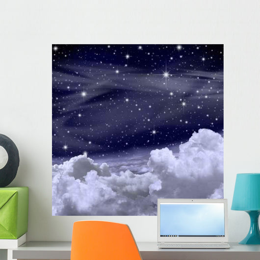 Sky with Stars and Wall Decal