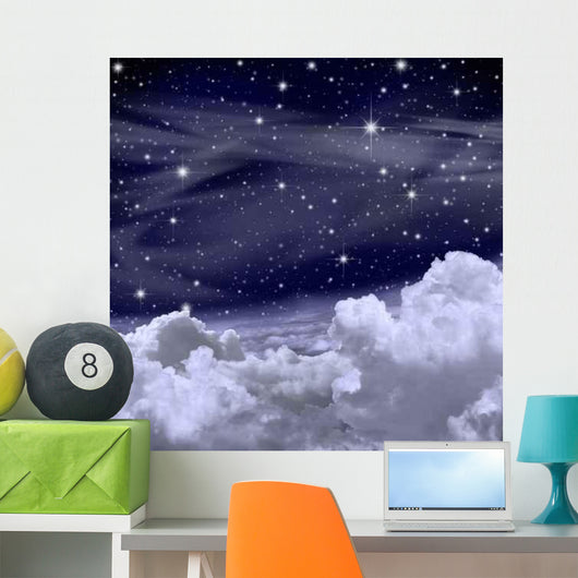 Sky with Stars and Wall Decal