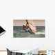 A Man Windsurfing Wall Mural