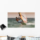 A Man Windsurfing Wall Mural