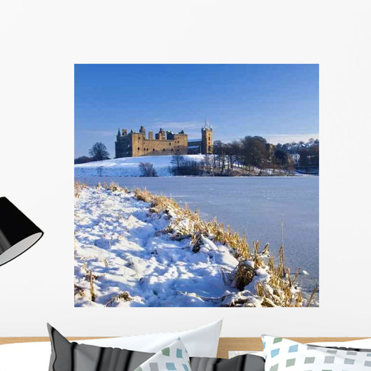 Linlithgow Palace Winter 2 Wall Decal