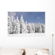 Sapins Croulant Sous La Wall Decal