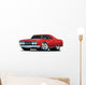 Hot Classic Muscle Car Wall Decal