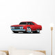 Hot Classic Muscle Car Wall Decal