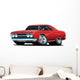 Hot Classic Muscle Car Wall Decal