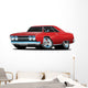 Hot Classic Muscle Car Wall Decal