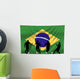 Soccer for Soccer World Cup Team Brazil Wall Mural