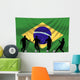 Soccer for Soccer World Cup Team Brazil Wall Mural