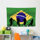 Soccer for Soccer World Cup Team Brazil Wall Mural
