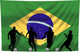Soccer for Soccer World Cup Team Brazil Wall Mural