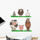Farm Animals Wall Decal