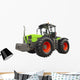 Agricultural Green Farm Tractor Wall Decal