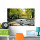 Bridge over Rushing Water Wall Decal