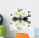 mineral water zen white floral decoration Wall Decal