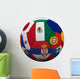 soccer world cup Wall Decal